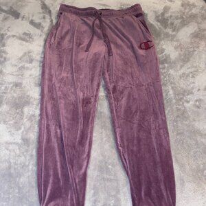 Soft, Dark Purple Champion Sweatpants